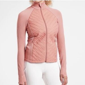 Athleta Flurry Force Jacket Dusty Rose